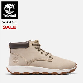 【GW期間中】50%オフでお買い得に! : 5/6(月) 23:59まで【公式】ティンバーランド Timberland メンズ ウィンザー パーク チャッカ - ライトベージュ