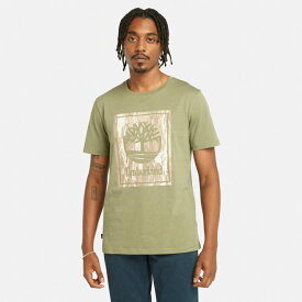 【公式】ティンバーランド Timberland_メンズ 半袖 カモ Tシャツ