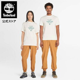 【公式】ティンバーランド Timberland_オールジェンダー 半袖 フロント グラフィック Tシャツ