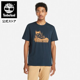 【公式】ティンバーランド Timberland_メンズ 半袖 ブーツ ロゴ Tシャツ