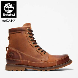 【公式】ティンバーランド メンズ アースキーパーズ オリジナル 6インチ ブーツ - レッドブラウン Timberland