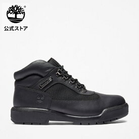 【公式】ティンバーランド Timberland メンズ ウォータープルーフ フィールド ブーツ - ブラック