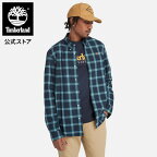 【公式】ティンバーランド Timberland メンズ ミッド ヘリンボーン フランネル チェック シャツ