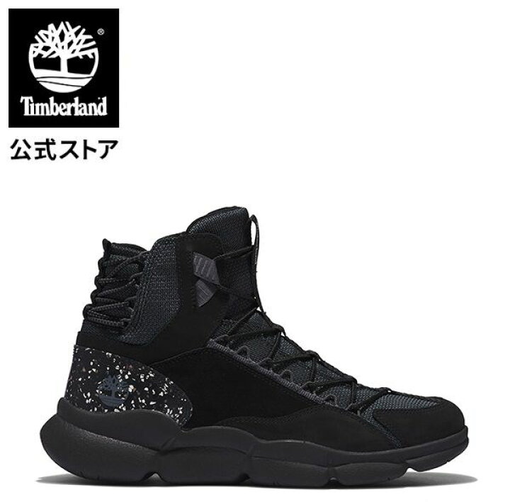 楽天市場 公式 ティンバーランド Timberland メンズ ビブラムソール スニーカー ブーツ ブラック 黒 m35 カジュアル ストリート スポーティー シンプル レザー ヌバック サステナブル ティンバーランド公式ショップ