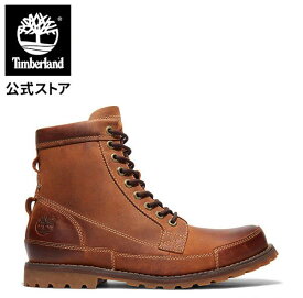 【公式】ティンバーランド メンズ アースキーパーズ オリジナル 6インチ ブーツ - レッドブラウン Timberland