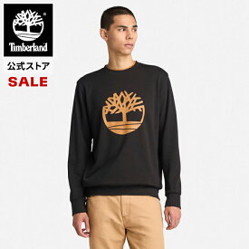 40%オフ | Timberland Special SALE 5/27(火) 1:59まで｜【公式】ティンバーランド Timberland メンズ ツリー ロゴ ループバック クルーネック スウェットシャツ
