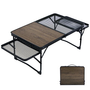 TIMBER RIDGE Lv e[u AEghAe[u TChe[ut bV y ܂肽݃e[u RpNg [e[u ~je[u ϔM ω׏d40kg BBQ oR o[xL[ L