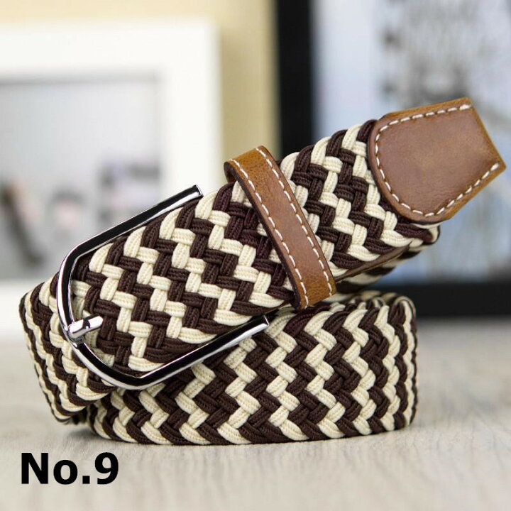 楽天市場 ベルト メンズ 編み込み メッシュ ビジネス カジュアル 紳士 伸縮 サイズ調整フリー メンズ レディース ファッション 編みこみ メッシュベルト ゴム ベルト Time