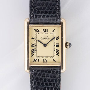 CARTIER LM MUST DE TANK REF.590005yNI[czyBe[Wvz