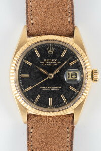 ROLEX DATEJUST Ref.1601 18K Yellow Gold Black Gilt Dial【自動巻き】【ヴィンテージ時計】