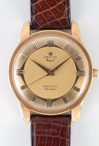 ZENITH 37mm Port Royal TYPE Dial 18KYG Ref.2101T BOX�y�芪���z�y���B���e�[�W���v�z