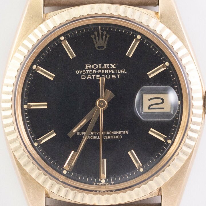 楽天市場】ROLEX DATEJUST Ref.1601 18K Yellow Gold【自動巻き 