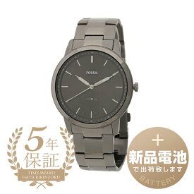 【新品電池で安心出荷】 フォッシル ミニマリスト 腕時計 FOSSIL THE MINIMALIST FS5459 グレー メンズ ブランド 時計 新品