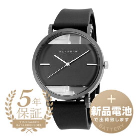 【新品電池で安心出荷】 クラスフォーティーン インパーフェクト スクエア 腕時計 KLASSE14 IMPERFECT SQUARE IM18BK006M ブラック メンズ ブランド 時計 新品