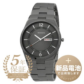 【新品電池で安心出荷】 スカーゲン メルビー 腕時計 SKAGEN MELBYE SKW6504 グレー メンズ ブランド 時計 新品