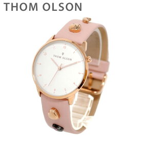 トムオルソン 腕時計 レディース CBTO023 ローズゴールド/ピンク レザー THOM OLSON 正規品 【送料無料（※北海道・沖縄は配送不可）】