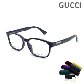 グッチ メガネ 眼鏡 フレーム のみ GG0749OA-003 ブルー アジアンフィット メンズ レディース ユニセックス GUCCI 【送料無料（※北海道・沖縄は配送不可）】