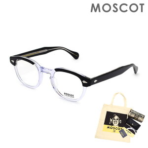 MOSCOT モスコット LEMTOSH LEM-O46240201-01 BLACK CRYSTAL サイズ46 眼鏡 フレーム のみ メンズ レディース 【送料無料（※北海道・沖縄は配送不可）】