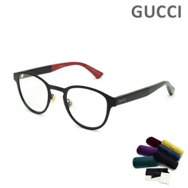グッチ メガネ 眼鏡 フレーム のみ GG0161O-002 ブラック/グレー/レッド メンズ GUCCI Optyl 【送料無料（※北海道・沖縄は配送不可）】