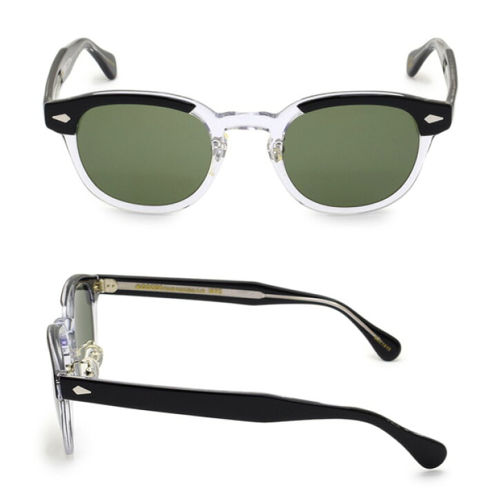 楽天市場】MOSCOT モスコット LEMTOSH SUN MP LEA020149AC02 BLACK 