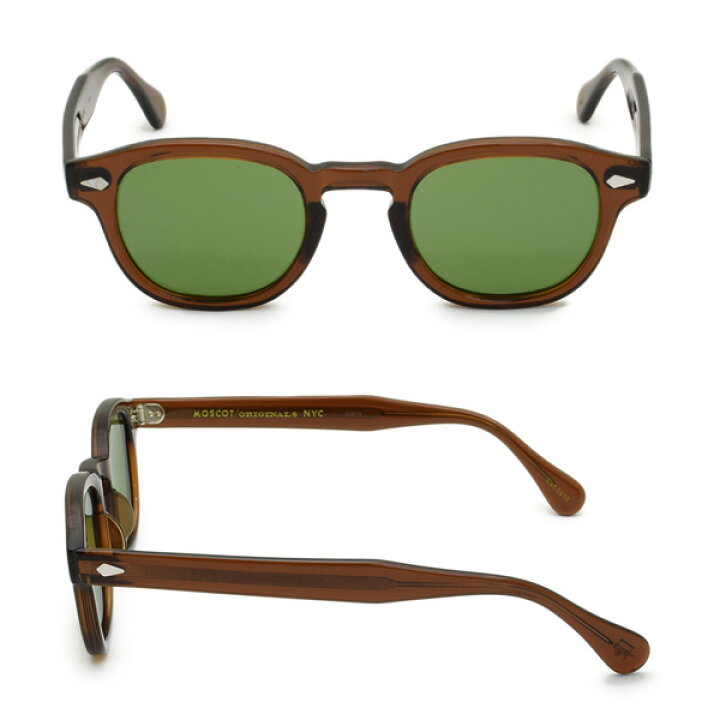 楽天市場】MOSCOT モスコット LEMTOSH SUN LEM-S46240217-04 BROWN  