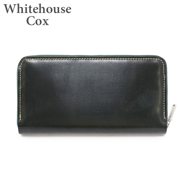 ホワイトハウスコックス(WHITE HOUSE COX) ラウンドファスナー 財布 