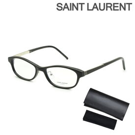 サンローラン メガネ 眼鏡 フレーム のみ SL M85/J 001 ブラック ノーズパッド メンズ レディース ユニセックス SAINT LAURENT【送料無料（※北海道・沖縄は配送不可）】
