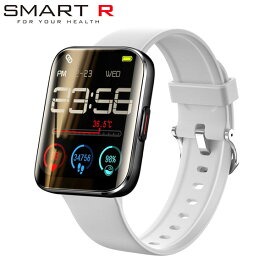 【国内正規品】 SMART R スマートウォッチ C-05 ホワイト メンズ レディース 腕時計 スマートR【送料無料（※北海道・沖縄は配送不可）】