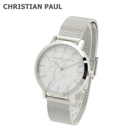 CHRISTIAN PAUL クリスチャンポール 時計 腕時計 MWS3520 MARBLE 35mm メッシュ レディース MRML-03 【送料無料（※北海道・沖縄は配送不可）】