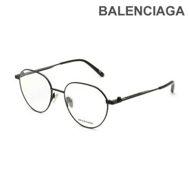 【国内正規品】バレンシアガ メガネ 眼鏡 フレーム のみ BB0168O 003 ブラック ノーズパッド メンズ BALENCIAGA【送料無料（※北海道・沖縄は配送不可）】