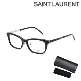 サンローラン メガネ 眼鏡 フレーム のみ SL M84/J 001 ブラック ノーズパッド メンズ SAINT LAURENT【送料無料（※北海道・沖縄は配送不可）】