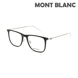 【国内正規品】モンブラン メガネ 眼鏡 フレーム のみ MB0206O-001 ブラック ノーズパッド メンズ MONTBLANC【送料無料（※北海道・沖縄は配送不可）】