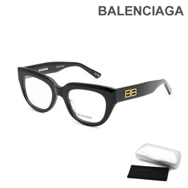 【国内正規品】バレンシアガ メガネ 眼鏡 フレーム のみ BB0239O 001 ブラック スマート レディース BALENCIAGA【送料無料（※北海道・沖縄は配送不可）】