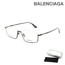 【国内正規品】バレンシアガ メガネ 眼鏡 フレーム のみ BB0143O-001 ブラック ノーズパッド メンズ BALENCIAGA【送料無料（※北海道・沖縄は配送不可）】