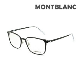 【国内正規品】モンブラン メガネ 眼鏡 フレーム のみ MB0196OK-004 ブラック ノーズパッド メンズ MONTBLANC【送料無料（※北海道・沖縄は配送不可）】