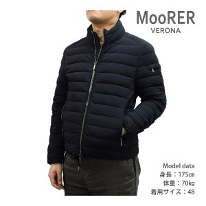 22AW ���[���[ �_�E�� �����Y RAY-KN DARK BLU �_�[�N�u���[ �_�E���W���P�b�g �_�E���R�[�g MOORER �y���������i���k�C���E����͔z���s�j�z