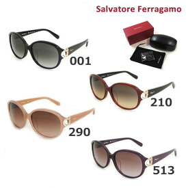 【国内正規品】 Salvatore Ferragamo サルヴァトーレ フェラガモ SF801SA 001 210 290 513 サングラス アジアンフィット レディース UVカット [16N] 【送料無料（※北海道・沖縄は配送不可）】