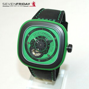 �݌ɏ��� SEVEN FRIDAY �i�Z�u���t���C�f�[�j ���v �r���v SFP1/05 �O���[��/�u���b�N ���U�[ �������� Industrial Essence �y���������i���k�C���E����͔z���s�j�z