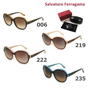 【国内正規品】 Salvatore Ferragamo サルヴァトーレ フェラガモ SF745SA 006 219 222 235 サングラス アジアンフィット レディース UVカット 【送料無料(※北海道・沖縄は1,000円)】[2009SS]