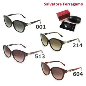 【国内正規品】 Salvatore Ferragamo サルヴァトーレ フェラガモ SF803SA 001 214 513 604 サングラス アジアンフィット レディース UVカット [16] 【送料無料（※北海道・沖縄は配送不可）】