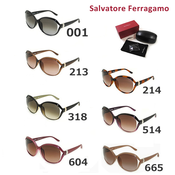 Salvatore Ferragamo SF743A ウェリントン サングラス - 通販