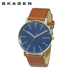 �y�������K�i�z�X�J�[�Q�� �r���v SKW6355 SKAGEN ���v �����Y �E�H�b�` �u���E�� ���U�[/�V���o�[/�u���[ �y���������i���k�C���E����͔z���s�j�z