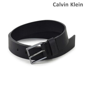 カルバンクライン ベルト Calvin Klein K50K503421 001 メンズ レザー ガンメタル/ブラック 海外正規品 【送料無料（※北海道・沖縄は配送不可）】