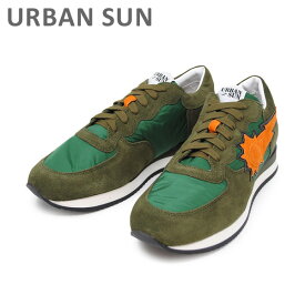 アーバンサン スニーカー ALAIN 102 グリーン URBAN SUN メンズ レディース シューズ 靴 【送料無料（※北海道・沖縄は配送不可）】