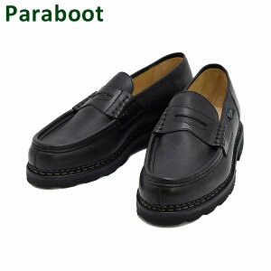 パラブーツ ローファー ブラック 099412 Paraboot REIMS NOIR メンズ レザー シューズ 靴 【送料無料(※北海道・沖縄は配送不可)】