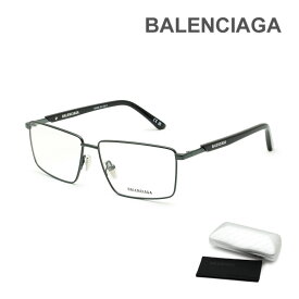 【国内正規品】バレンシアガ メガネ 眼鏡 フレーム のみ BB0247O-003 グレー ノーズパッド メンズ BALENCIAGA【送料無料（※北海道・沖縄は配送不可）】