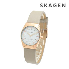 【国内正規品】スカーゲン 腕時計 SKW3079 SKAGEN GRENEN LILLE SOLAR POWERED レディース ローズゴールド/グレー レザー【送料無料（※北海道・沖縄は配送不可）】