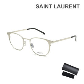 サンローラン メガネ 眼鏡 フレーム のみ SL 584 003 シルバー ノーズパッド メンズ レディース ユニセックス SAINT LAURENT【送料無料（※北海道・沖縄は配送不可）】