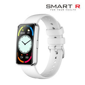 【国内正規品】 SMART R スマートウォッチ B06 WH ホワイト メンズ レディース 腕時計 スマートR【送料無料（※北海道・沖縄は配送不可）】