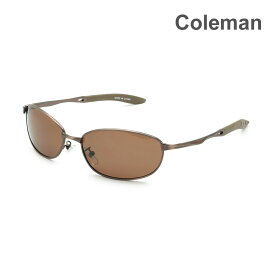 コールマン サングラス CO3008-2 ブラウン 偏光レンズ UVカット メンズ レディース ノーズパッド Coleman